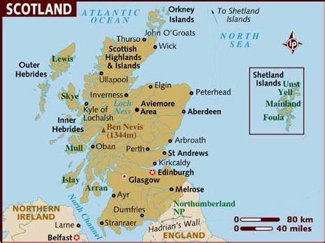 map: Scotland in relation to N. Ireland | Scotland map, Moving to ...