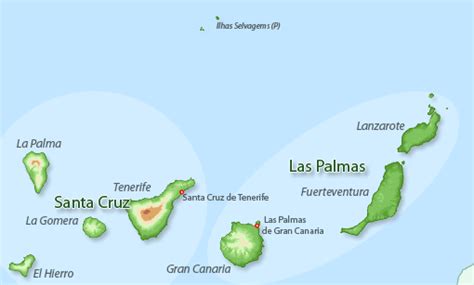 Map search for holiday rentals Canary Islands