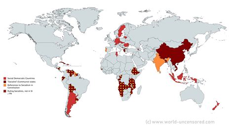 Map: Social Democracy, Socialism and Communism in 2018 – The World ...