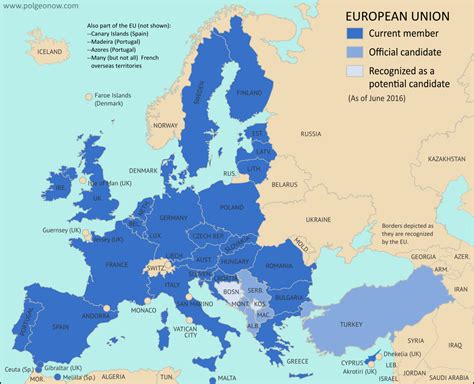 Map: Which Countries are in the European Union, Which Aren ...