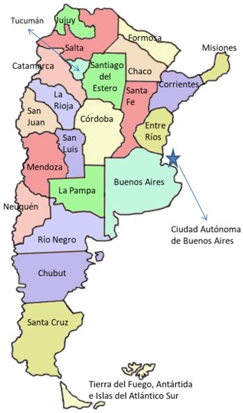 mapa argentina archivos   MOCHILEROS VIAJEROS