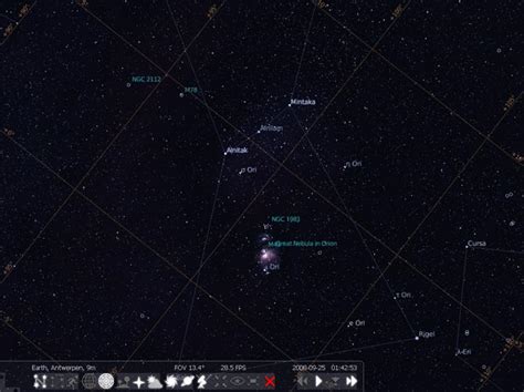 Mapa Celeste tiempo real   El Cielo de Hoy   AstroPolar Blog