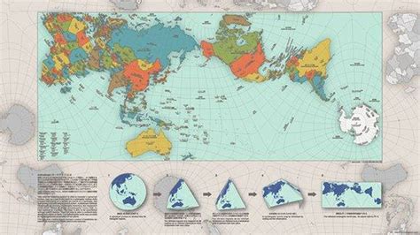 Mapa con dimensiones reales de la Tierra gana premio de diseño | Cubadebate