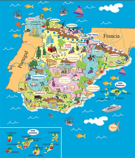 Mapa cultural de España