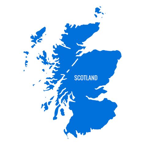 Mapa da Escócia   Baixar PNG/SVG Transparente