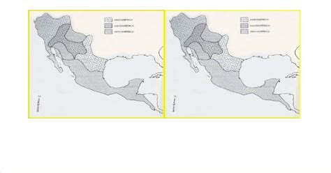 Mapa de Aridoamérica, Oasisamérica y Mesoamérica   [PDF Document]
