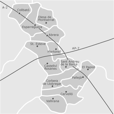 Mapa de Baix Llobregat Nord, Barcelona — idealista