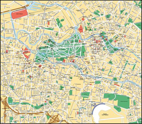 Mapa de Berlín   Tamaño completo | Gifex