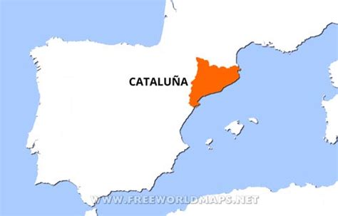 Mapa de Cataluña