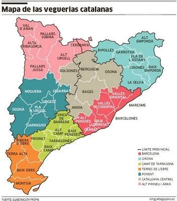 Mapa de Catalunya Mapa Físico, Geográfico, Político, turístico y ...