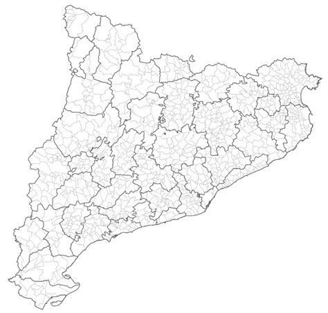 Mapa de Catalunya