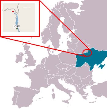 Mapa de Chernóbil en Europa   3viajes