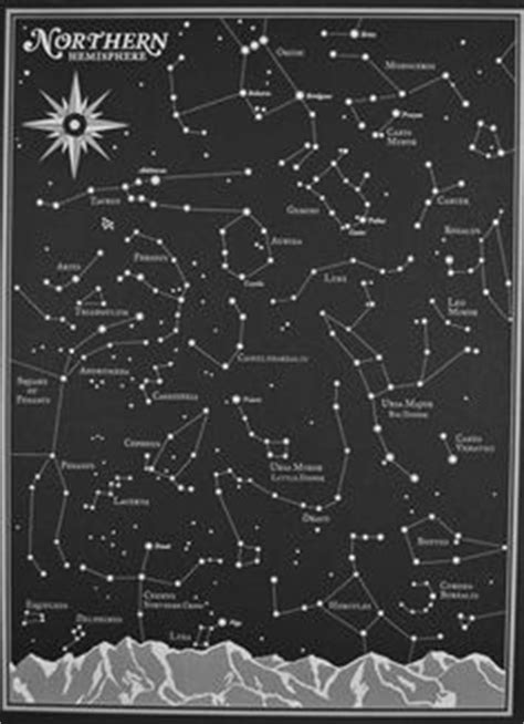 Mapa de constelaciones, Papel tapiz de mapa, Cielo nocturno