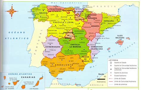 Mapa de España: 05/01/13