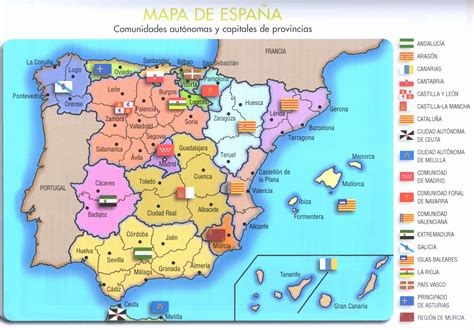 Mapa de España | Mapa de españa, España, Mapas