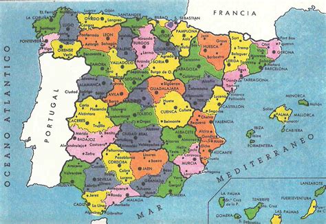 mapa de españa provincias y pueblos , alguien sabe ...