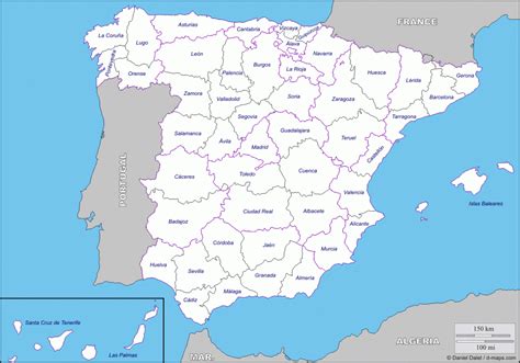 Mapa de España   Turismo.org