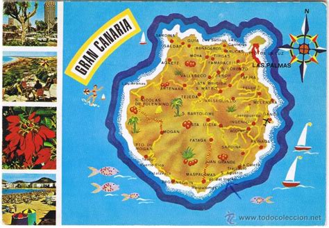 Mapa De La Isla De Gran Canaria | Mapa