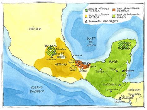 mapa de mesoamerica   Cuaderno Web