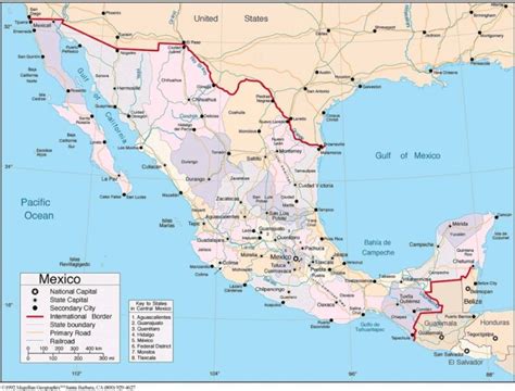 Mapa de México  3  | Imágenes actual