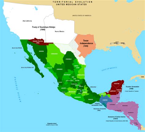 Mapa de México con nombres, capitales y estados | Imágenes Totales