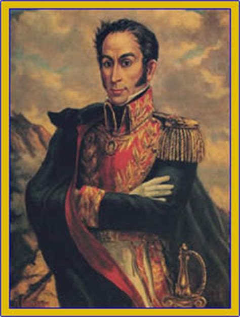 Mapa de vida de Simón Bolívar  página 4    Monografias.com