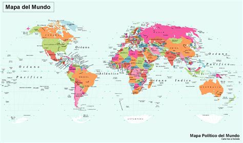 Mapa del mundo, mapamundi, mapas del mundo