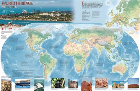 Mapa del Patrimonio Mundial de la UNESCO  2015 2016  * TYS ...