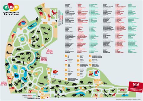 Mapa Del Zoo De Barcelona   SEONegativo.com