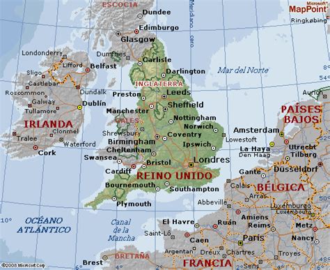 mapa do Reino Unido/Irlanda | Mapa de irlanda, Estudiar ...