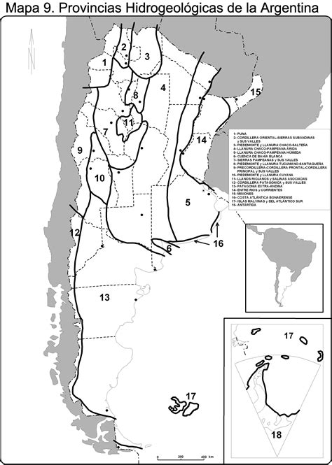 Mapa Estructura Geologica De Argentina   2021 idea e inspiración