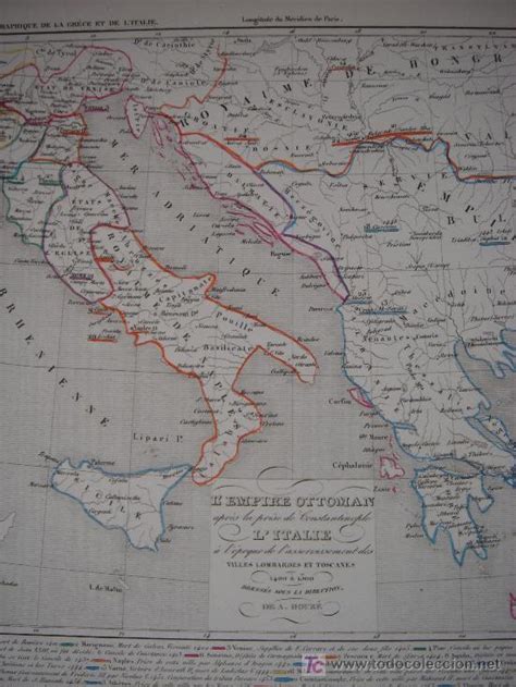 mapa histórico grecia, italia, imperio otomano   Comprar Mapas ...