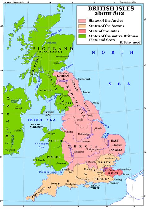 Mapa Inglaterra Escocia