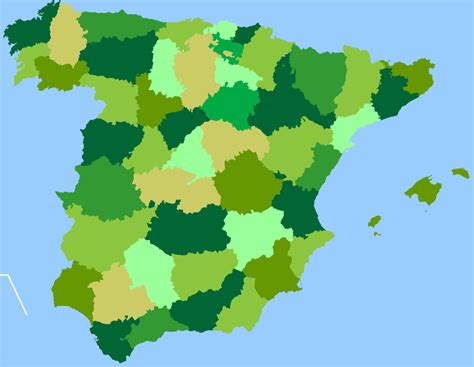 Mapa interactivo de España Provincias de España. Toporopa ...