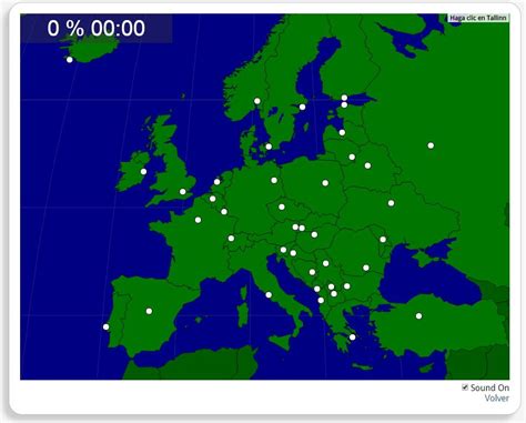 Mapa interactivo de Europa Europa: Capitales. Seterra ...