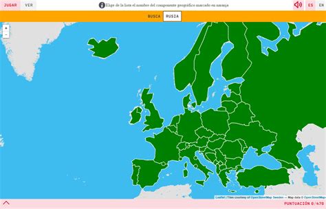 Mapa Interactivo De Europa | Mapa