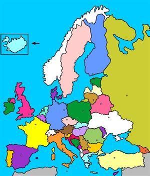 Mapa interactivo de Europa: países y capitales  luventicus ...