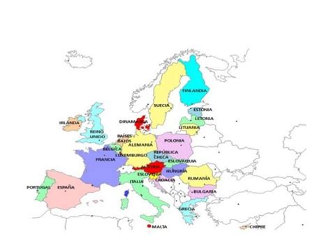 Mapa Interactivo Union Europea