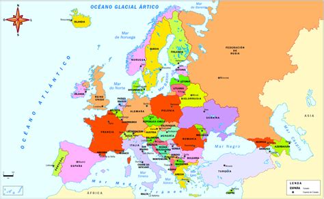Mapa Interactivos Europa