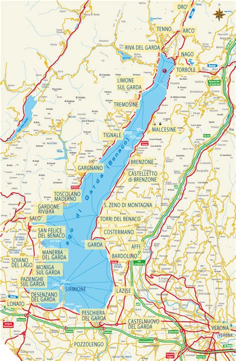 Mapa   Lago di Garda   Consultour