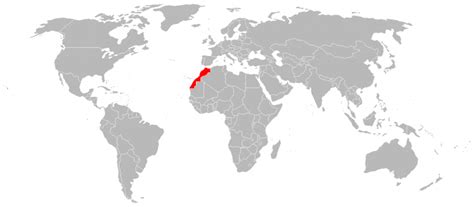 Mapa Marruecos • Donde queda Marruecos – Marruecos.com