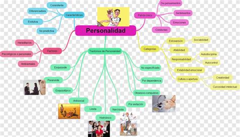 Mapa mental de la personalidad ¡Tienes que saber ESTO!