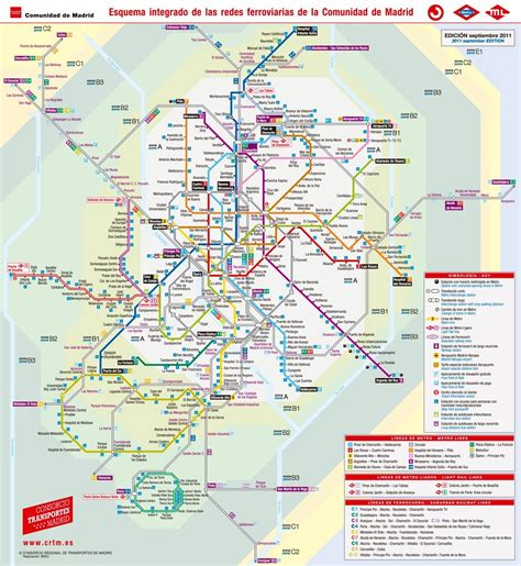 Mapa metro Madrid   HUMÁNTICA