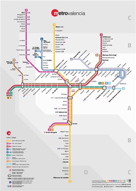 Mapa Metro Valencia – Karambia