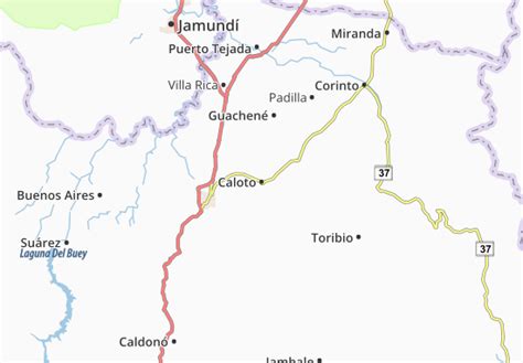 Mapa MICHELIN Caloto   mapa Caloto   ViaMichelin