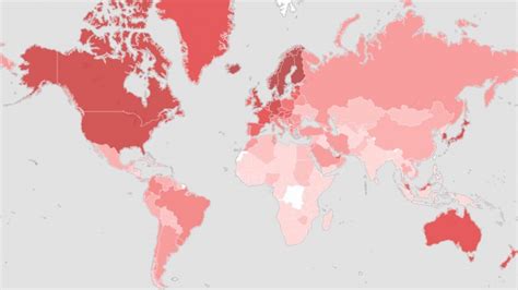 Mapa mundial: Cuantos usuarios de internet hay en cada ...