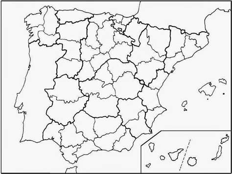 Mapa político de España: todas las comunidades y ...