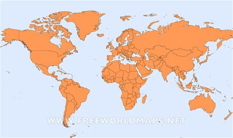 Mapa político del mundo – Freeworldmaps.net
