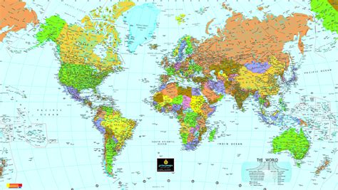 Mapa Politico del Mundo   Tamaño completo