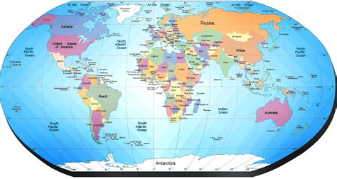 Mapa Politico del Mundo   Tamaño completo